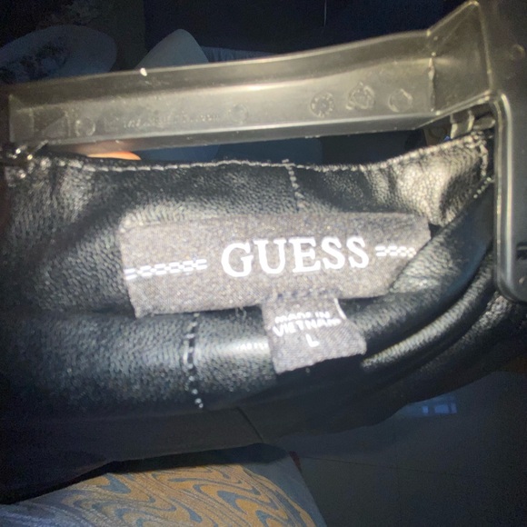 Guess Black Vegan‎ Leather Pants - Picture 3 of 3